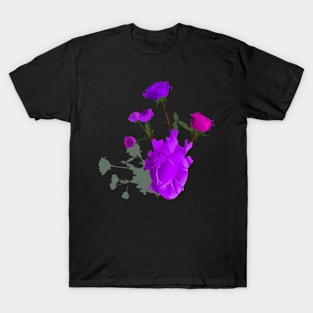 the heart of the rose flower T-Shirt